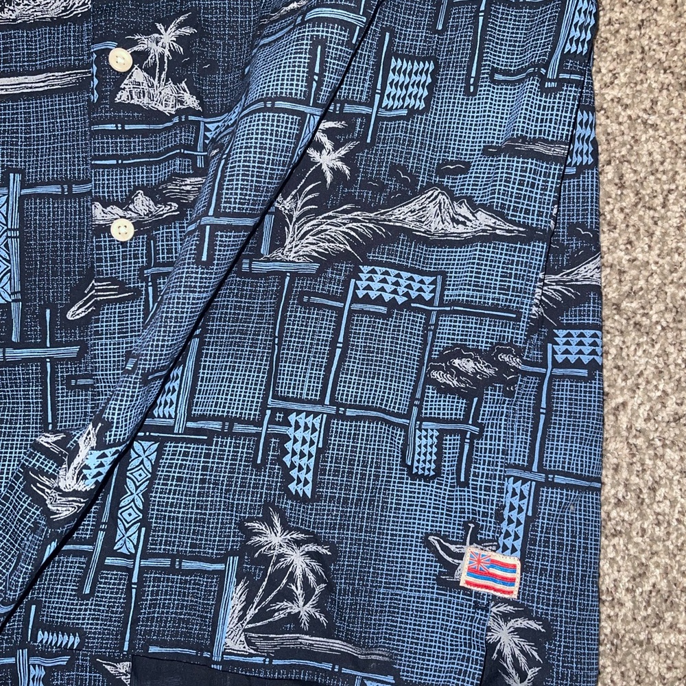Quicksilver Aloha Shirt size Large - Picture 2 of 4